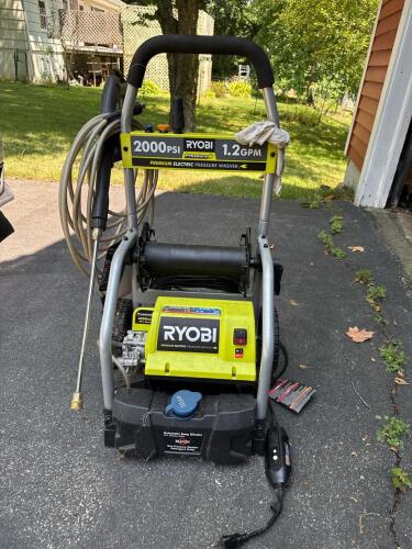 Ryobi 2000 PSI Electric Pressure Washer