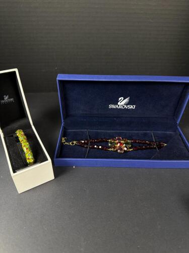 Two Swarovski Jewelry Bracelets
