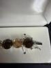 Plated Sterling Silver Gemstone Bracelet - 6