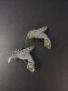 Pair Monet Hummingbird Brooches - 5