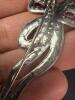 Pair of Sterling Silver Bow Brooches - 5