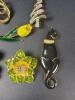 Six Costume Brooches: Featuring Trifari and Monet - 2
