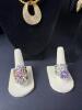 Monet Jewelry Set: Necklace, Bracelet, Earrings, Rings - 2