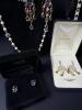 Assorted Jewelry: Napier, Macy's, Emerald, Pearl - 3