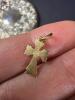 Towle Sterling Compact, Beau Sterling Pin, 14K Gold Cross - 5