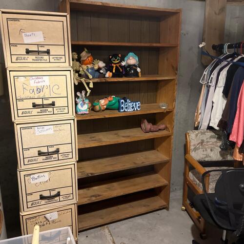 Wooden Bookcase