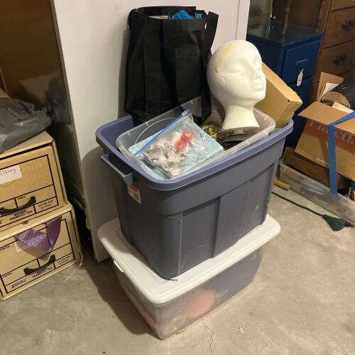 Large Knitting, Crochet And Assorted Craft Lot
