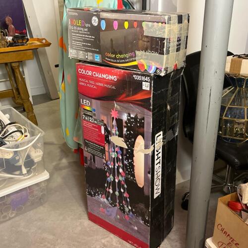 LightShow LED Musical Tree with GE Color LEDs