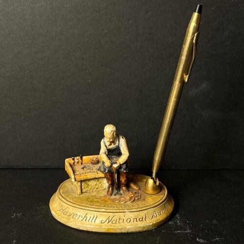 The Shoemaker Haverhill National Bank Pen Holder