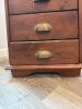 Seven-Drawer Wooden Tall Chest with Brass Pulls - 5