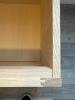 Oak Veneer Blanket Chest Trunk - 5