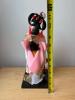 Chinese Woman Figurine in Pink and Gold Robe - 2