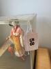 Chinese Woman Figurine in Pink and Gold Robe - 7