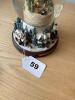 Thomas Kinkade Victorian Village Snow Globe - 6