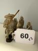 Set of Mudmen Figurines with Fisherman - 4