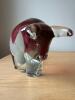 Alvin Italian Art Glass Bull Sculpture