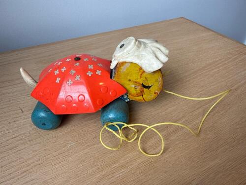 Vintage Fisher-Price Snoopy Sniffer Pull Toy