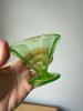 Six Federated Green Uranium Glass Sherbet Cups - 5