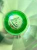 Six Federated Green Uranium Glass Sherbet Cups - 7