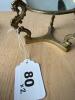 Glass Dragon Sculpture and Brass Stand with Crystal Ball - 7