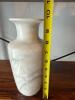 White Marble-Patterned Vase - 2