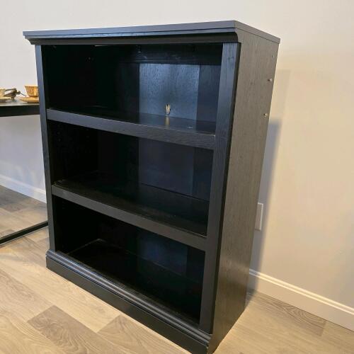 Black Wood Bookcase