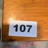 Pine Pedestal Desk with Brass Handles - 9