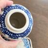 Blue and White Ginger Jar with Cloth Napkins - 2