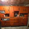 Large Orange Multi-Drawer Storage Cabinet - 10