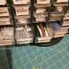Sewing Organizer Cabinet with Supplies - 4