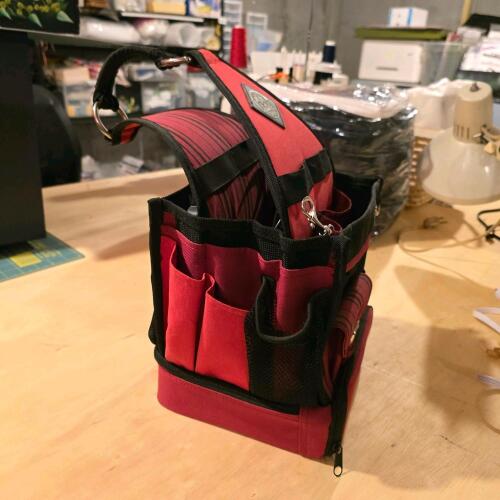 Tote-ally Cool II Red Tool Tote Organizer