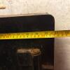 Antique Black Metal Safe with Combination Lock - 10