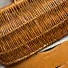 Rectangular Wicker Basket with Handle - 5