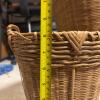 Set of 9 Nesting Woven Wicker Baskets - 9
