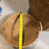 Set of 9 Nesting Woven Wicker Baskets - 10