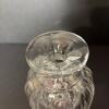 Etched Glass Decanter with Leaf Motif & Stopper - 3