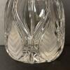 Etched Glass Decanter with Leaf Motif & Stopper - 4
