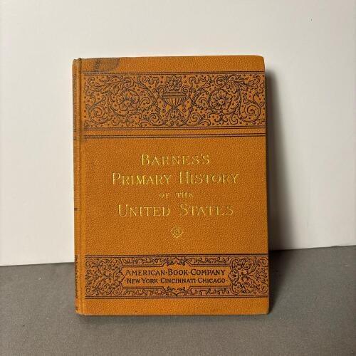 Antique 1899 Barnes's Primary History of the United States