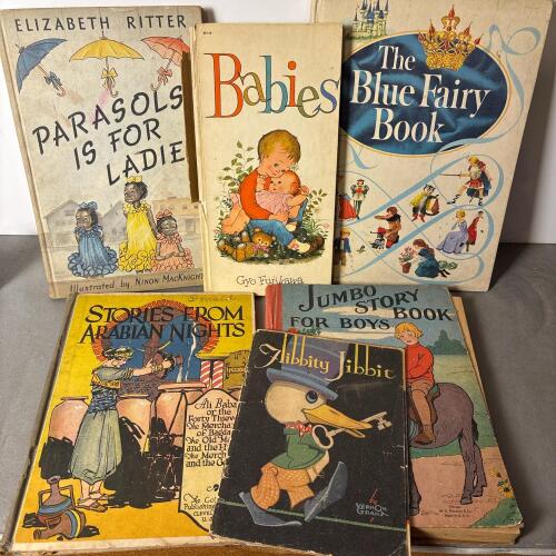 Six Vintage Children's Books