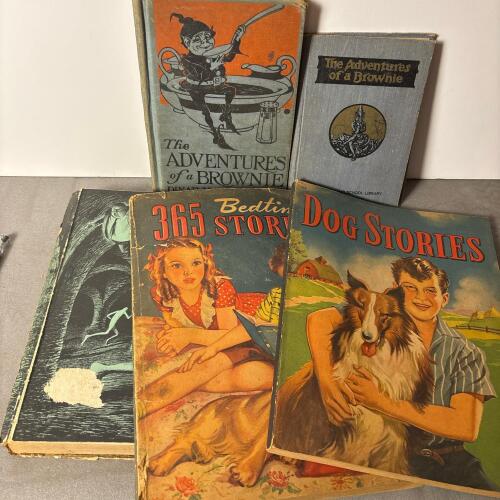 Five Vintage Children's Story Books