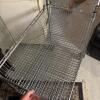 Seville Classics 3-Tier Chrome Wire Utility Cart on Casters - 3
