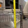 Seville Classics 3-Tier Chrome Wire Utility Cart on Casters - 6