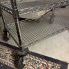 Seville Classics 3-Tier Chrome Wire Utility Cart on Casters - 10