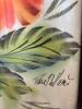 Framed Flower Watercolor Signed - 3