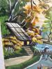 Framed Vietnamese Village Landscape Painting, Signed - 2