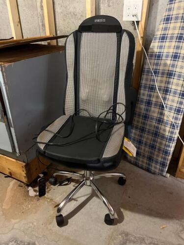 Homedics Massage Chair Pad with Remote