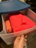 Storage Drawer Unit with Solid Fabric - 2