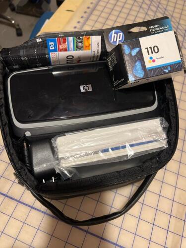 HP Photosmart A636 Compact Photo Printer Bundle