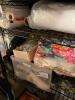 Huge Assorted Sewing Notions Shelf Lot: Fabric Swatches, Patterns, Etc, with Wire Shelf - 7