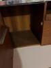 Mid-Century Style Wood Hutch with Drawers and Shelves - 5
